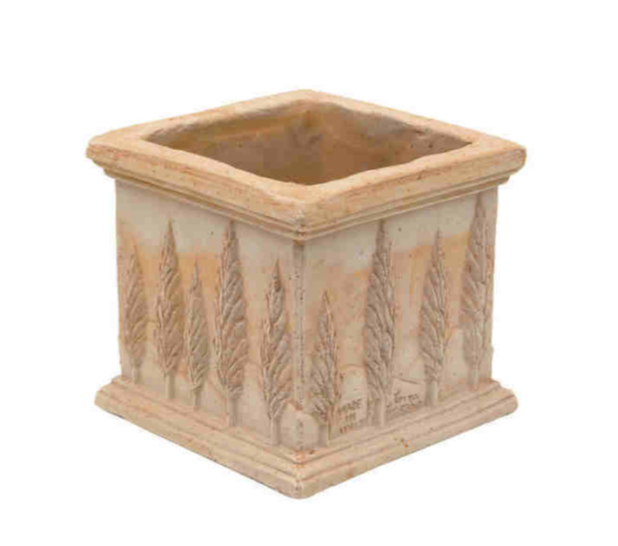 CILINDRO CIPRESSI terakotový kvetináč šírka 23,5cm x 20,5cm výška 