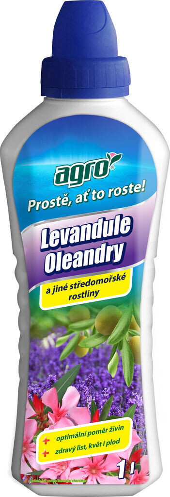 Agro kapalné hnojivo na oleandry a jiné kvetoucí keře 1l