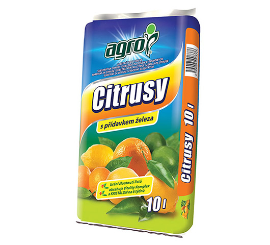 Substrát na citrusy 10 L Agro