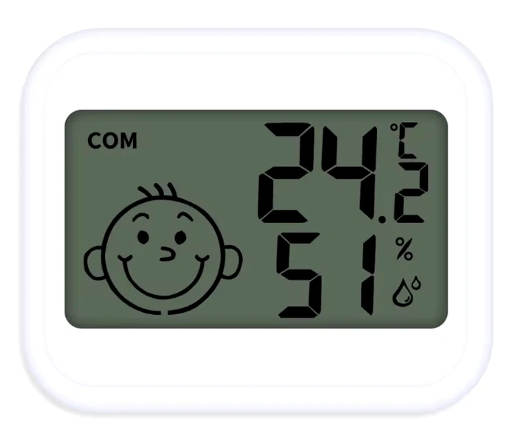 Mini LCD digitální teploměr a vlhkoměr