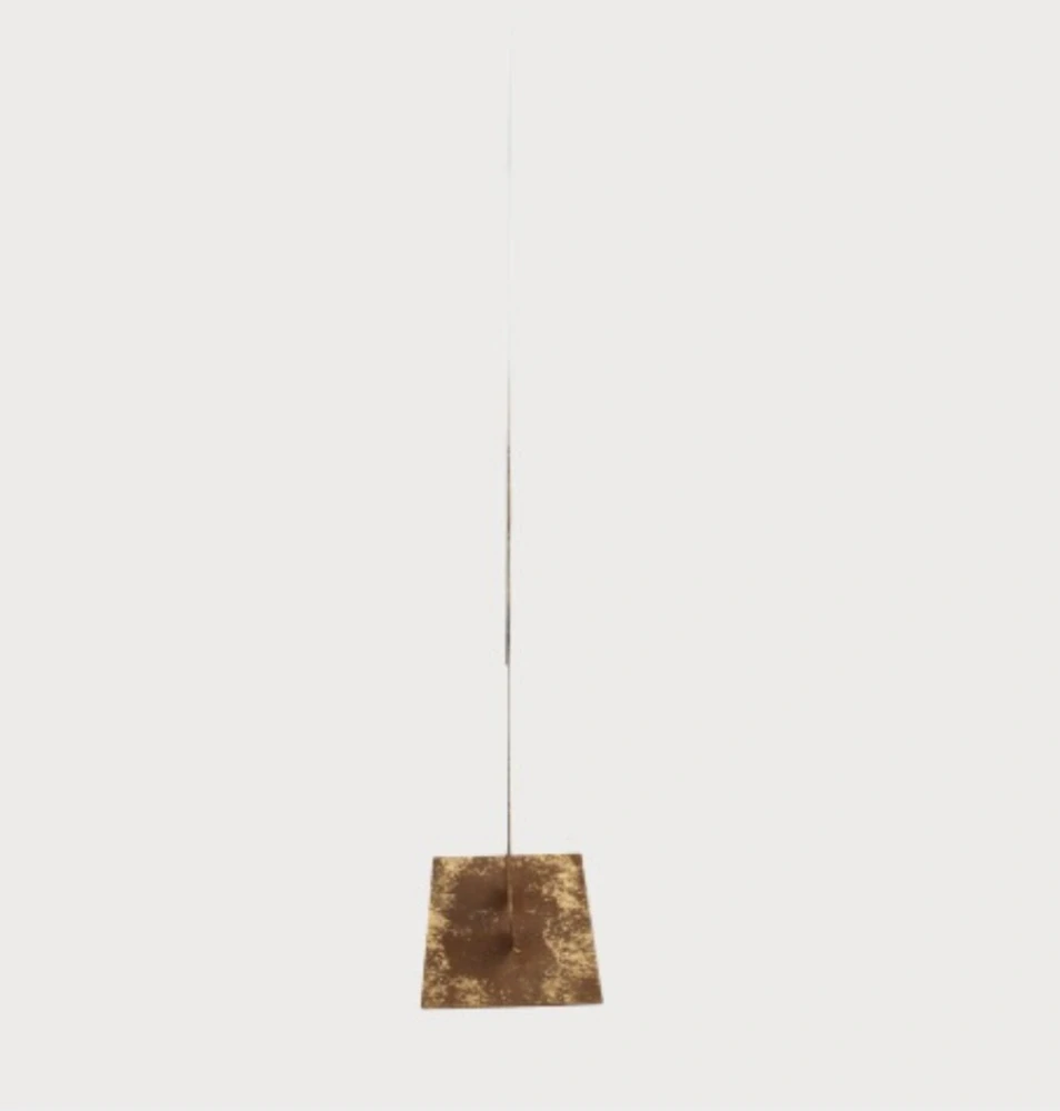 KOVOVÁ DÍVKA S KANVOU 53x27x10 cm