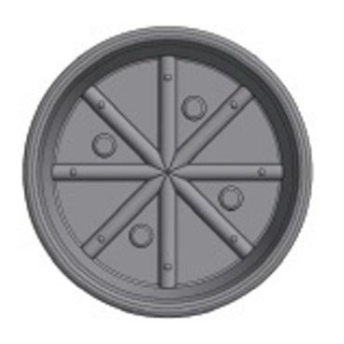 Kvetináč Ercolino Ercole - 63 cm šírka, rôzne farby