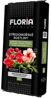 Substrát na středozemní rostliny 40L Premium