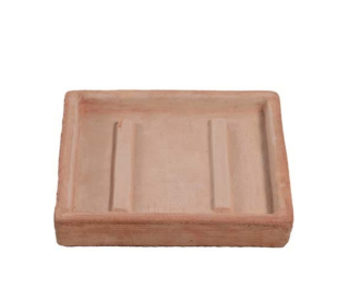 Sottovaso quadro 30x30cm terakotová podmiska