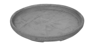 Podmiska terakota farba etrusco - sottovaso rotondo 20cm