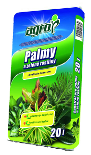 Substrát na palmy a zelené rostliny 20 L Agro